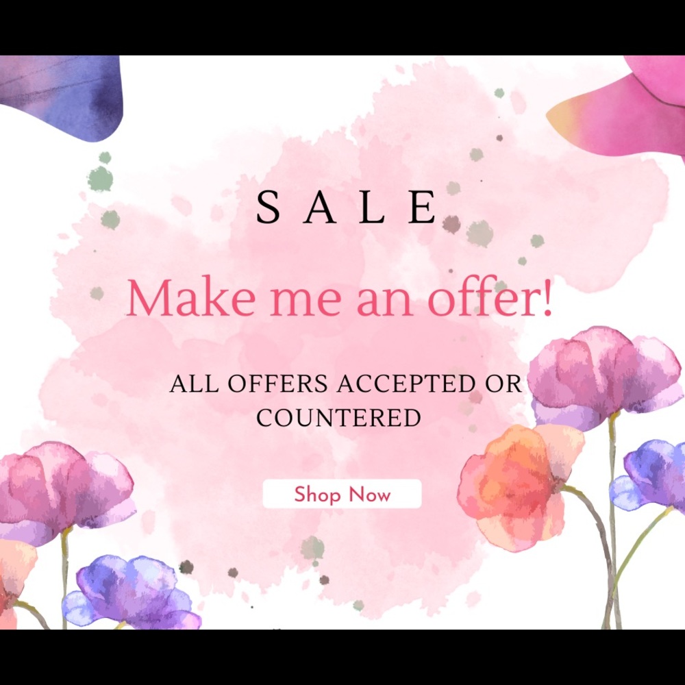 ✨Make me an offer! Everything will be accepted or countered.✨